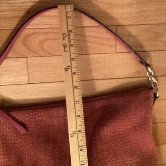 Kate Spade Arianna Larchmont Avenue Exotic Bucket Bag, Cinnabar, EUC - Picture 13 of 15